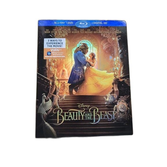 Beauty and the Beast - Live Action Bluray + DVD (2017) - Picture 1 of 3